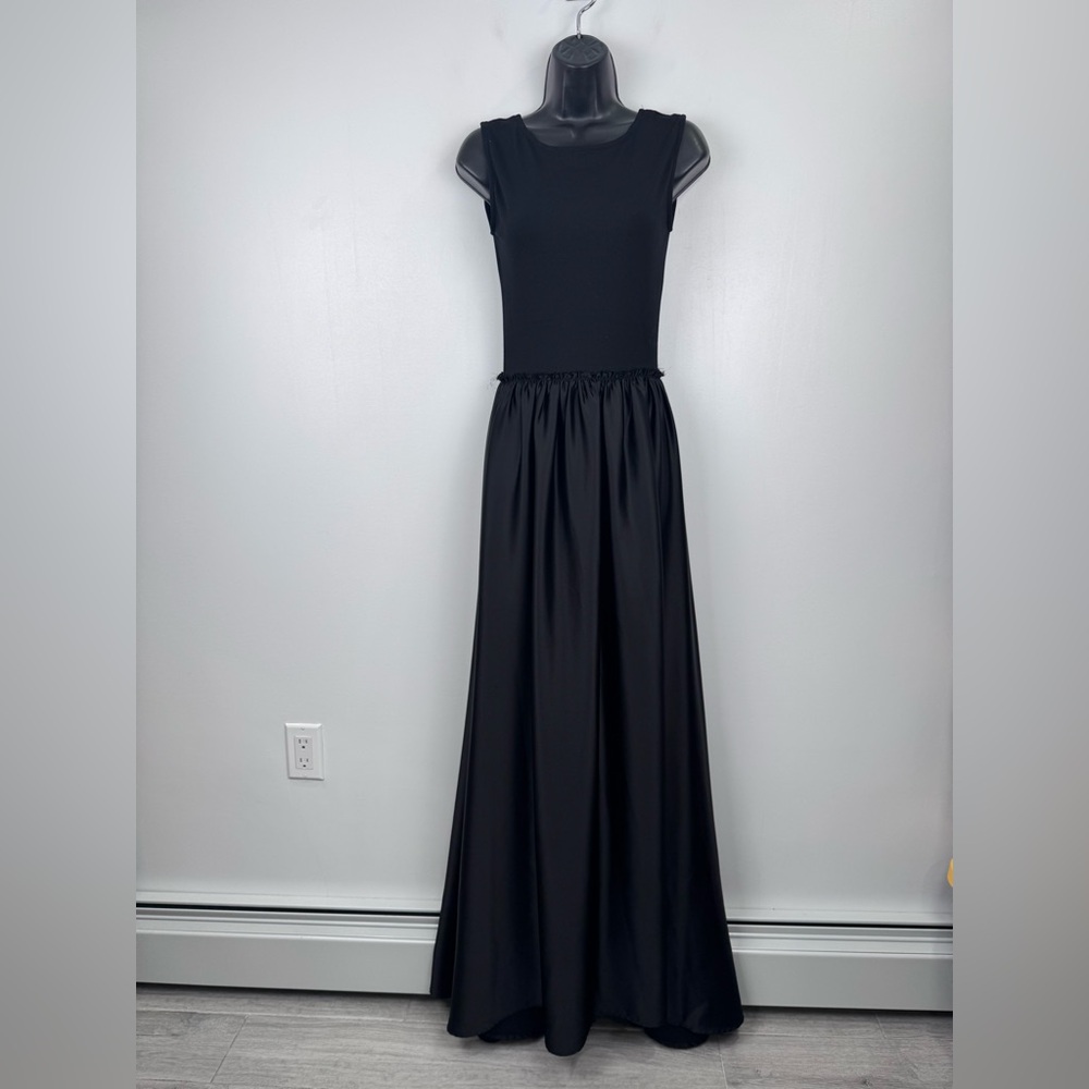 Ripley Rader Women Ashley Satin‎ Black Dress Size 2 Small